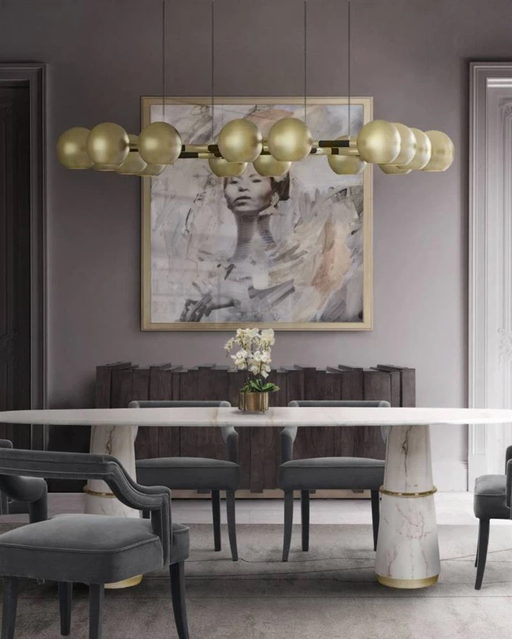 Italian Silk Chandelier